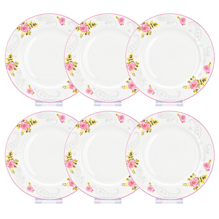 Bone china dessert outlet plates